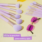 Set de Brochas Uva