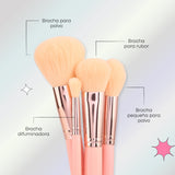 Kit de brochas Mandarine X 10 pcs 