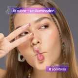 PALETA DE SOMBRAS 9 EN 1