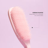 Cepillo de cerdas suaves antifrizz