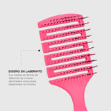 Cepillo desenredante en laberinto