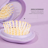 Cepillo viajero con espejo