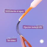 PEGA PARA PESTAÑAS TRANSPARENTE