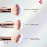 Kit de brochas Cookie X 6 Pcs