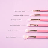 Kit de brochas Bubblegum  X 10 pcs