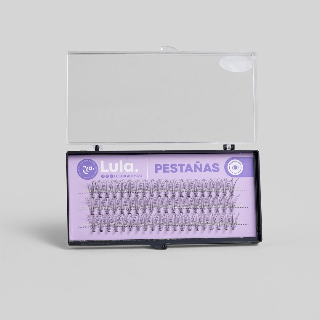PESTAÑAS POSTIZAS EFECTO RUSO